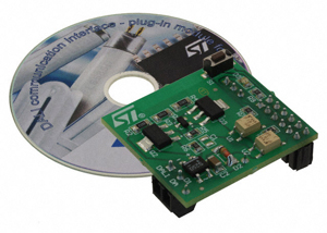 ST’s STEVAL-ILMOO1V1 plug-in DALI module ST’s STEVAL-ILMOO1V1